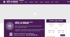 Desktop Screenshot of hoteldelasaulaie.com